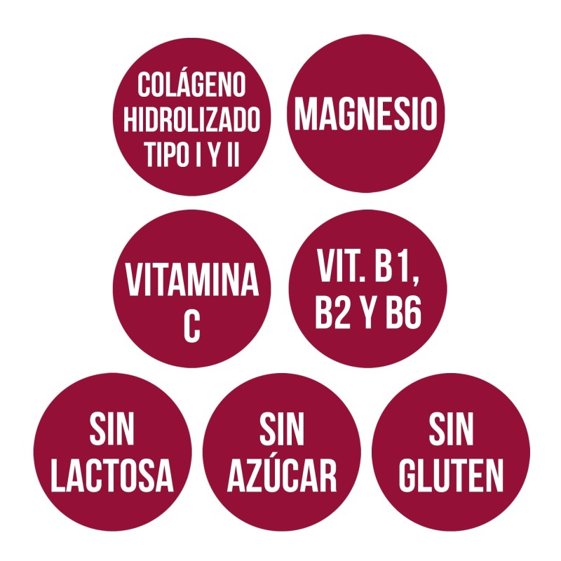 COLAGENO CON MAGNESIO + VIT.C + VIT.B1.B2.B6...