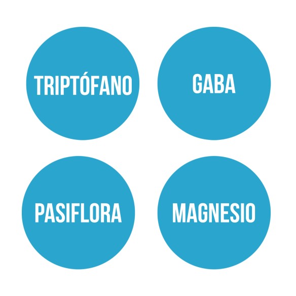 TRIPTOFANO CON GABA + PASIFLORA Y MAGNESIO (60 comp.)