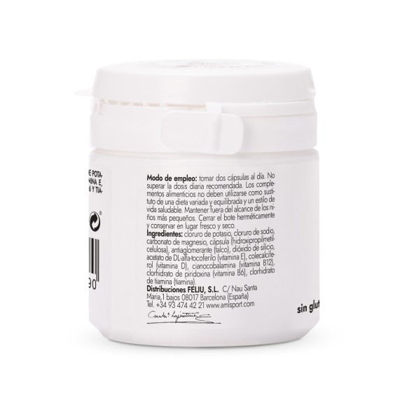 SALES MINERALES (25 caps.) - Isotónicas AMLSPORT