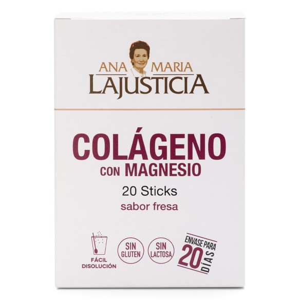 COLLAGEN WITH MAGNESIUM Strawberry flavor (20 sticks)