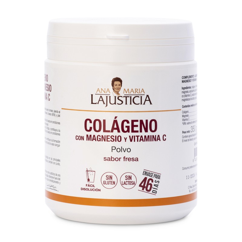 COLAGENO CON MAGNESIO + VIT.C Sabor fresa (350...