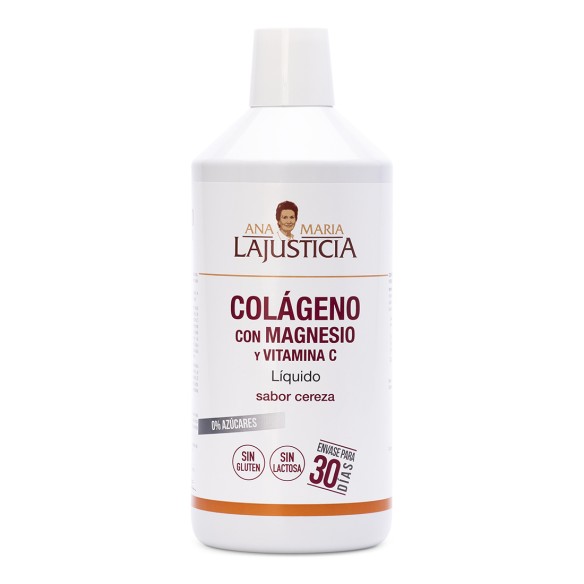 COLLAGEN WITH MAGNESIUM + VIT.C Cherry flavour (1L) - Liquid