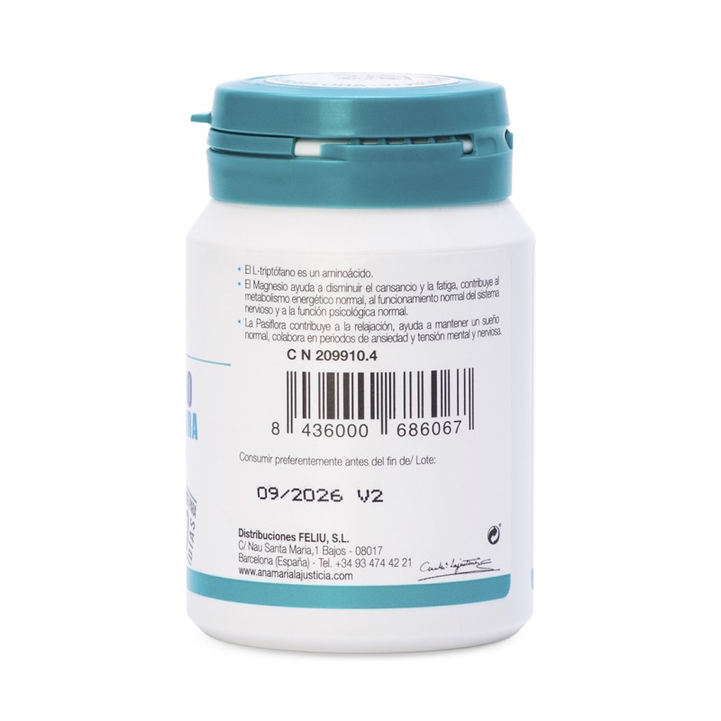 TRYPTOPHAN WITH GABA + PASSIONFLOWER AND...