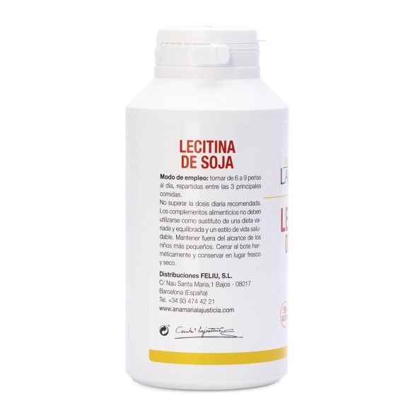 LECITINA DE SOJA (300 perlas)