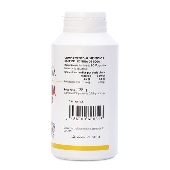 LECITINA DE SOJA (300 perlas)