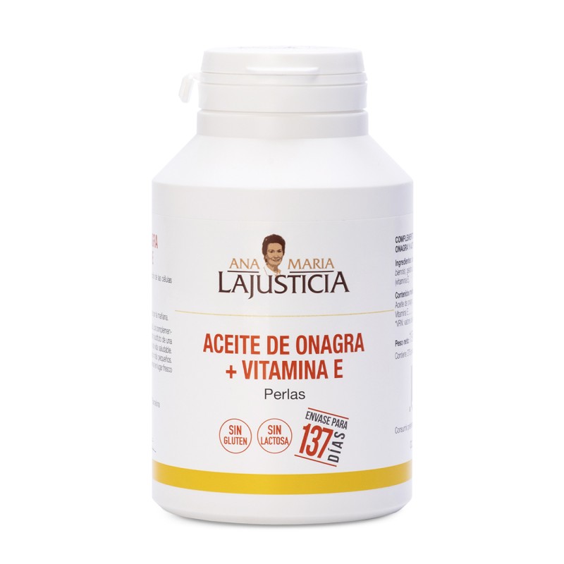ACEITE DE ONAGRA + VITAMINA E (275 perlas)