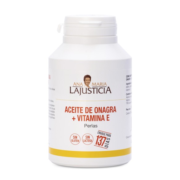ACEITE DE ONAGRA + VITAMINA E (275 perlas)