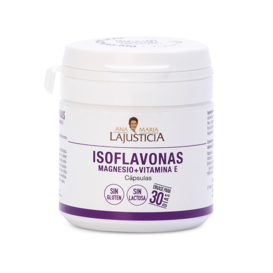 ISOFLAVONAS CON MAGNESIO + VIT.E  (30 cap.)