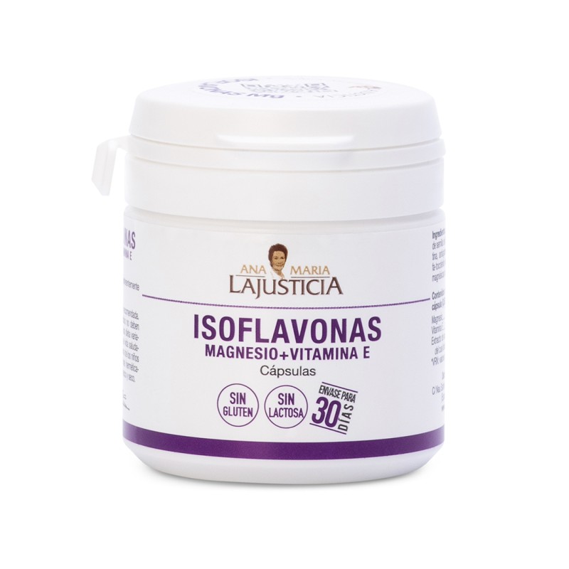 ISOFLAVONES WITH MAGNESIUM + VITAMIN E   (30 cap.)