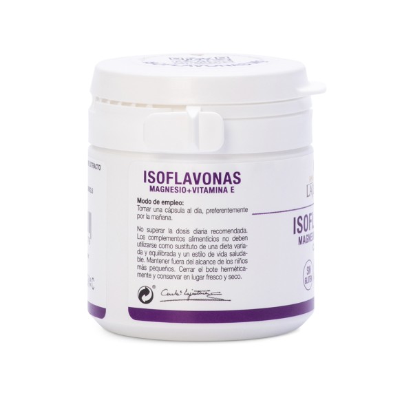 ISOFLAVONAS CON MAGNESIO + VIT.E  (30 cap.)