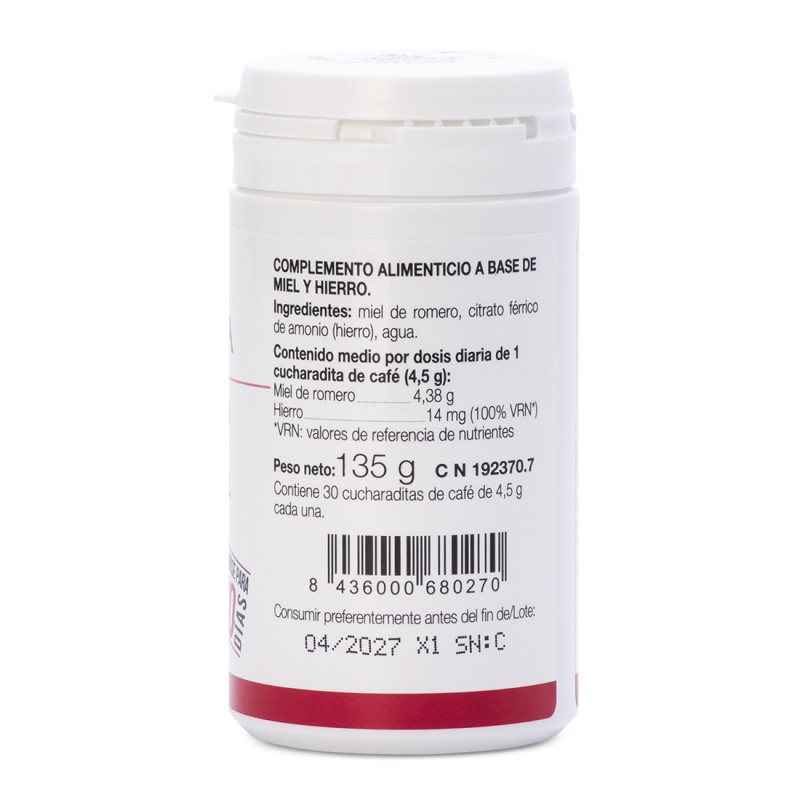 HIERRO CON MIEL (135 gr)