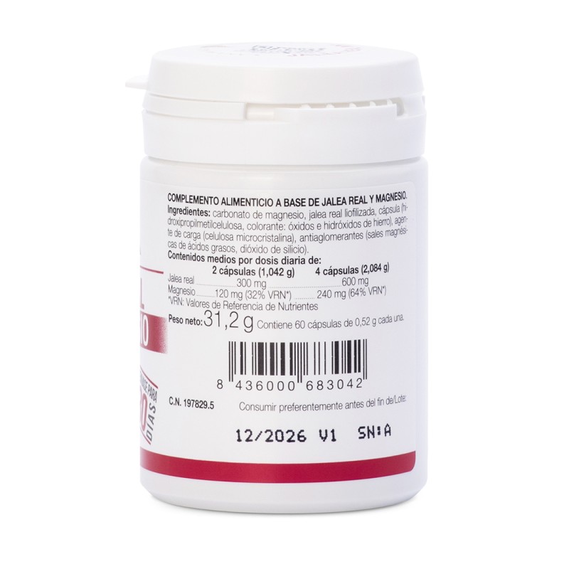 JALEA REAL CON MAGNESIO (60 cap.)