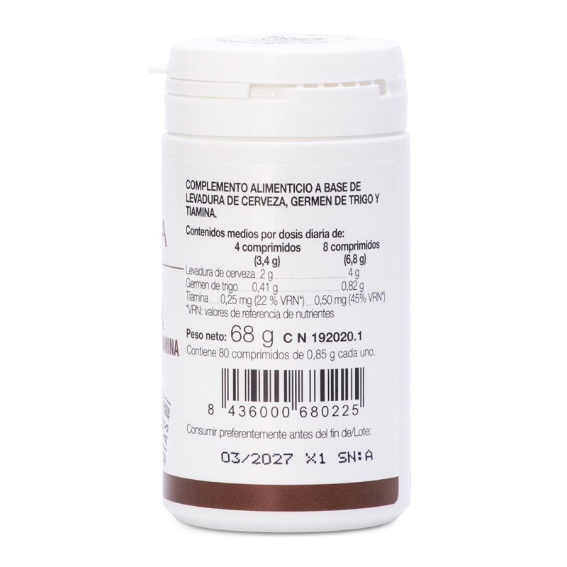 LEVADURA DE CERVEZA (80 comp.)