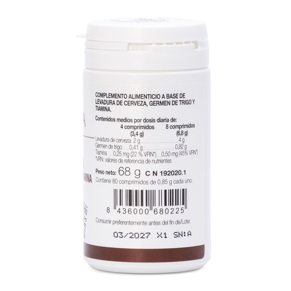 LEVADURA DE CERVEZA (80 comp.)