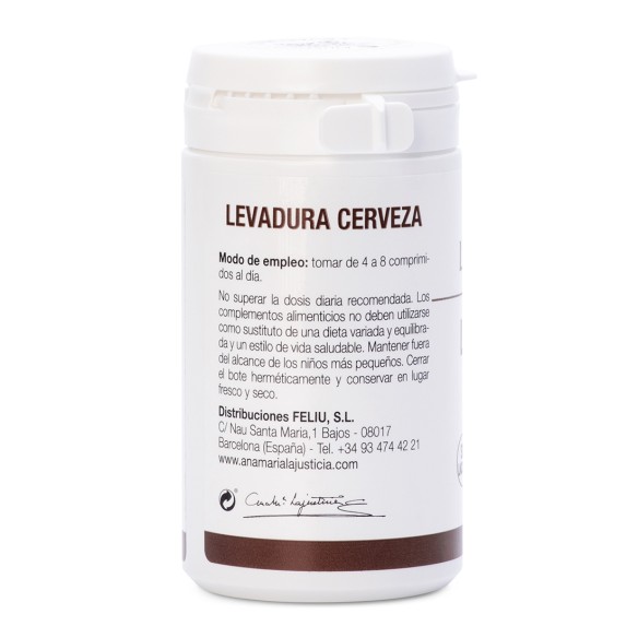 LEVADURA DE CERVEZA + GERMEN TRIGO + TIAMINA (B1) (80 comp.)