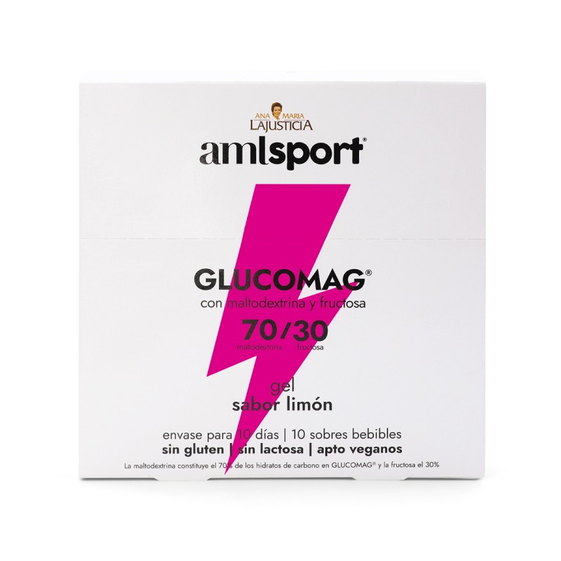 GLUCOMAG 70/30 GEL Lemon flavour (10 sachets...