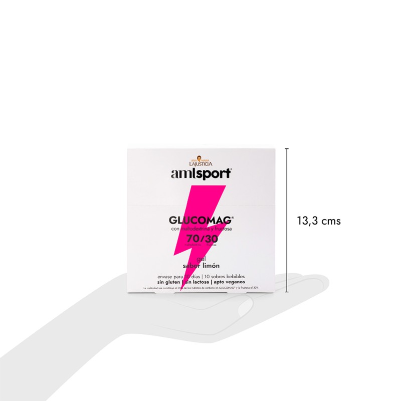 GLUCOMAG 70/30 GEL Sabor limón (10 sobres de...