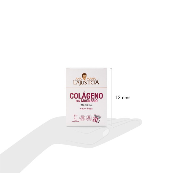 COLAGENO CON MAGNESIO Sabor fresa (20 sticks)