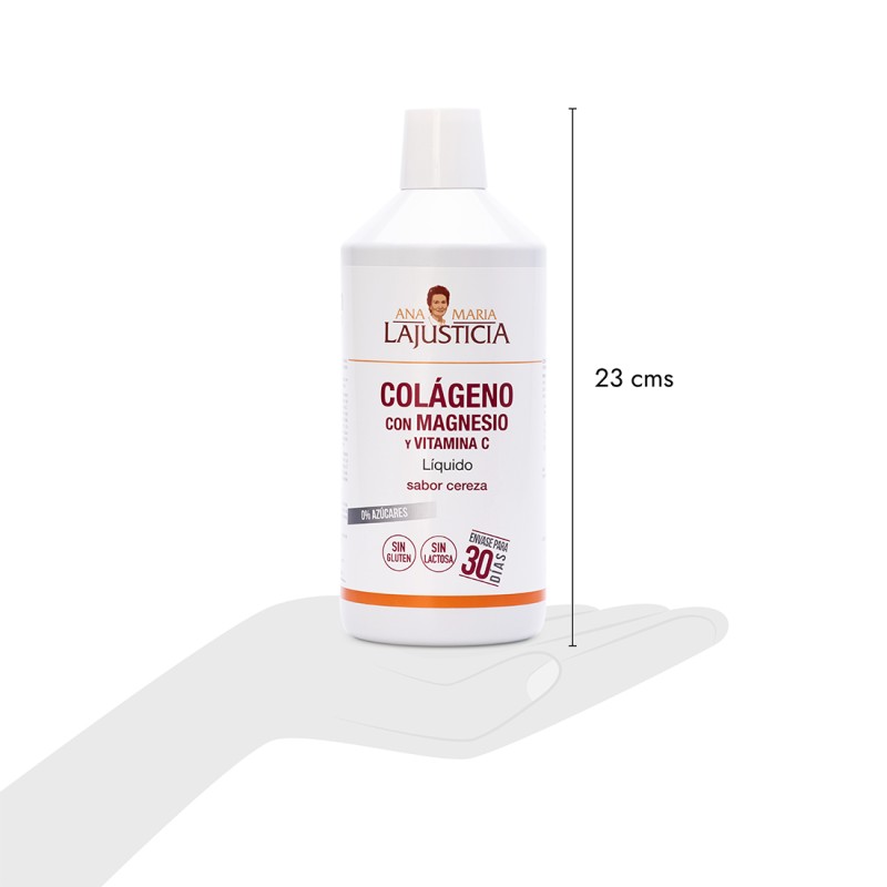 COLAGENO CON MAGNESIO + VIT.C Sabor cereza (1L)...
