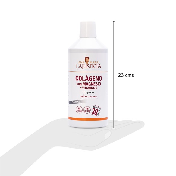 COLLAGEN WITH MAGNESIUM + VIT.C Cherry flavour (1L) - Liquid