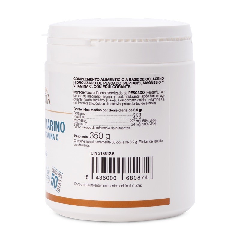 COLÁGENO MARINO CON MAGNESIO Y VITAMINA C Sabor...